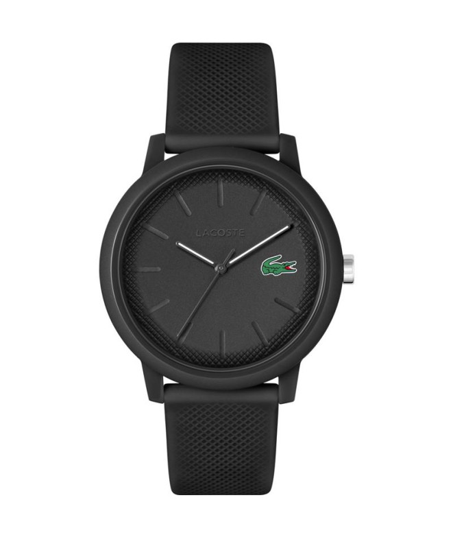 Montre 3 aiguilles, Lacoste boîte de 42mm TR90 noir mat