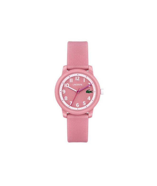 Reloj 3 agujas, Lacoste caja rosa de TR90 de 32mm