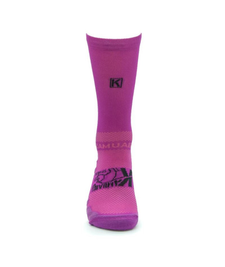 Calcetines Tobilleros COMOUNACABRA de Running - Rosa Flúor - UNISEX