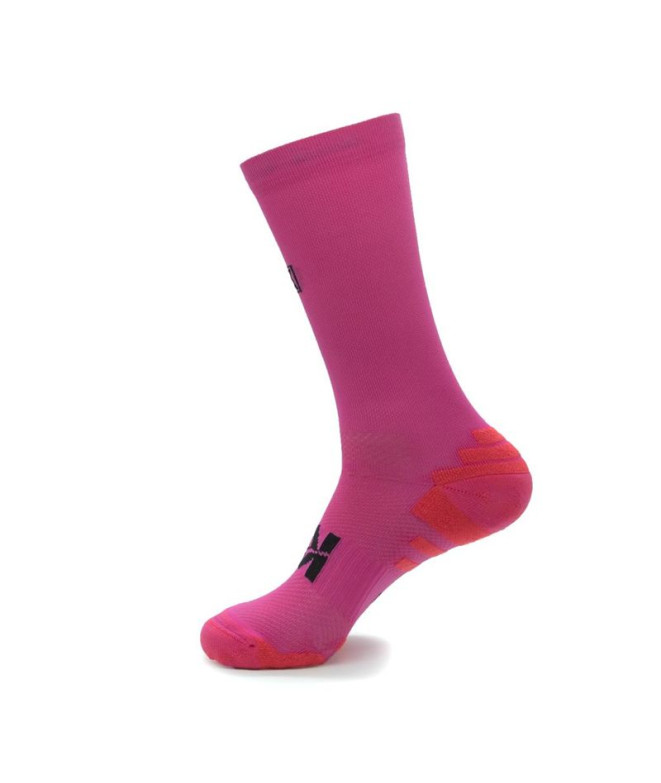 Calcetines Running Kamuabu Basic Fucsia Unisex