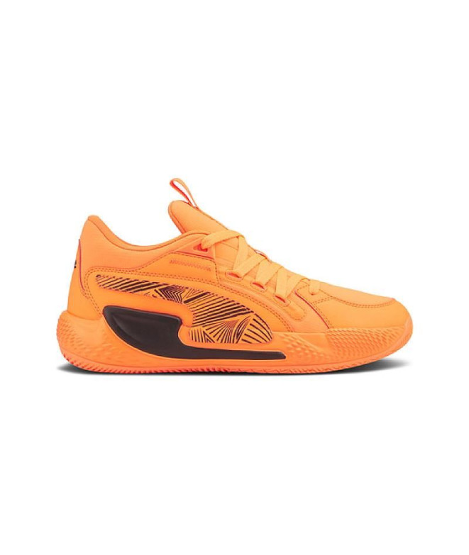 Puma Basketball Shoes Court Rider Chaos La Ultra Orange