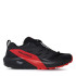 Chaussures de running sur sentier Salomon Sense Ride 5 Hommes Noir/Rouge/Noir