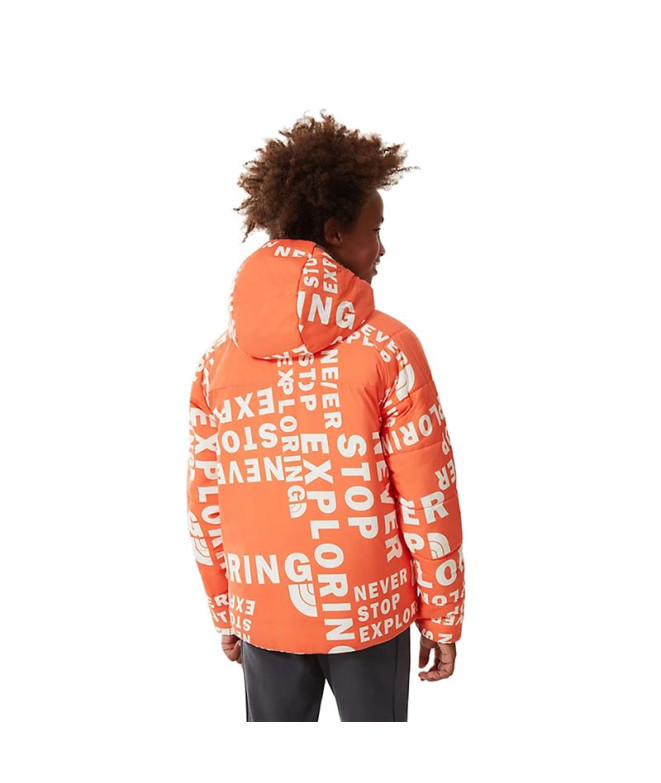 Chaqueta The North Face Print RV Perrito Gris Niño