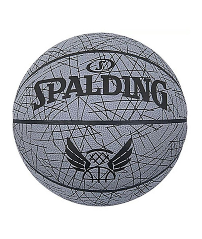 Bola de basquetebol Spalding Linhas de tendência Sz5 Borracha