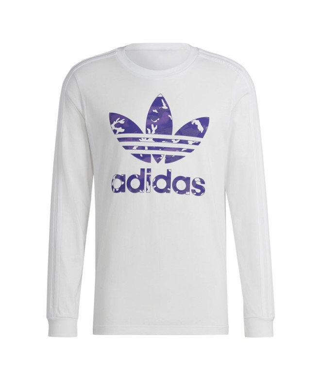 T-Shirt adidas Camo STR Homem Branco