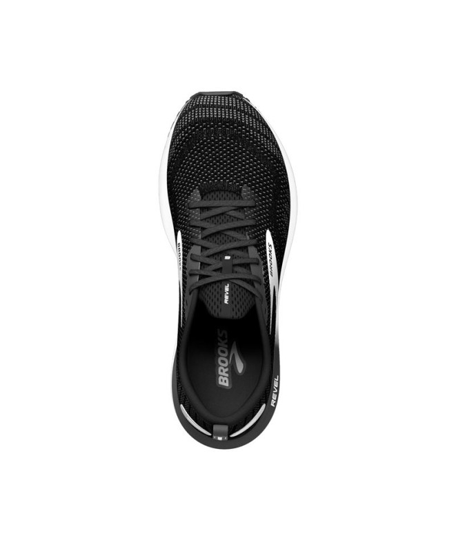 Zapatillas de Running Brooks Revel 6 Negro Hombre