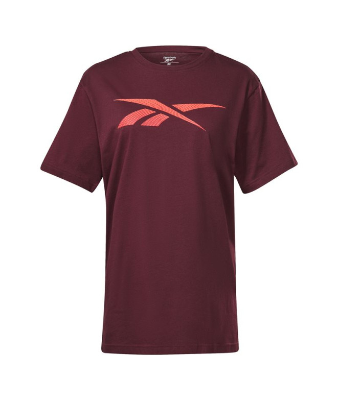 T-shirt Reebok RI Logo Maroon Man