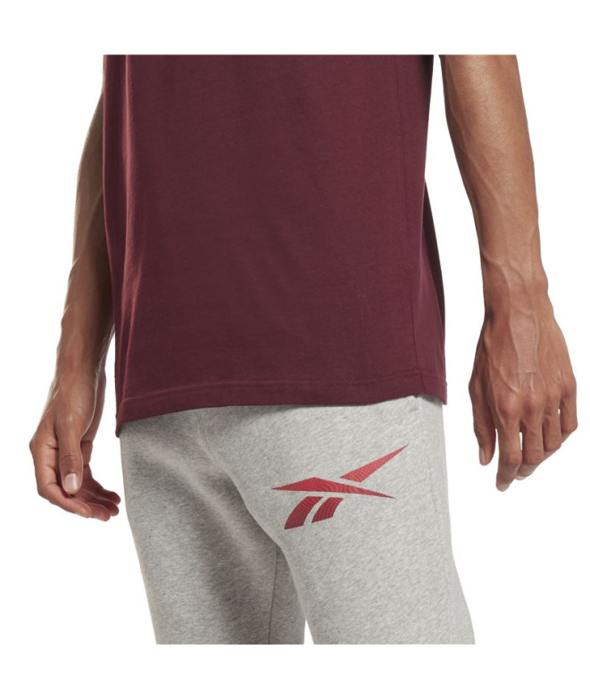 T-shirt Reebok RI Logo Maroon Man