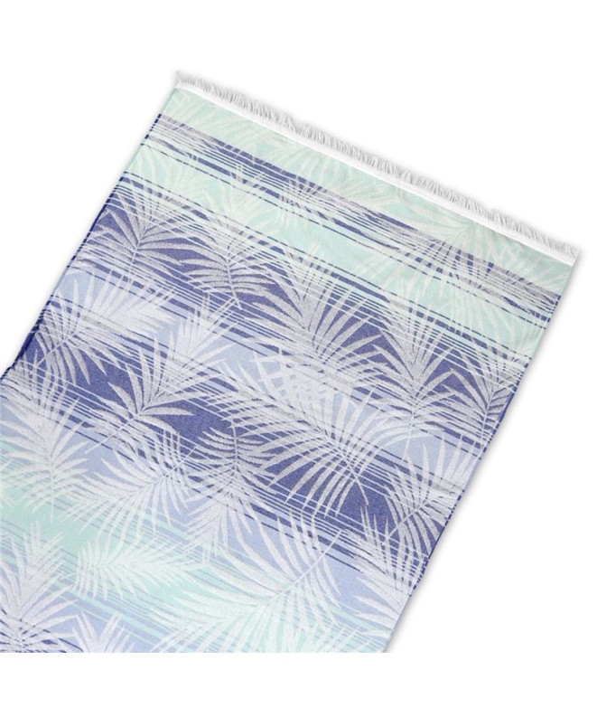 Fouta serviette éponge Secaneta 95 X 160 Cumbia Blue