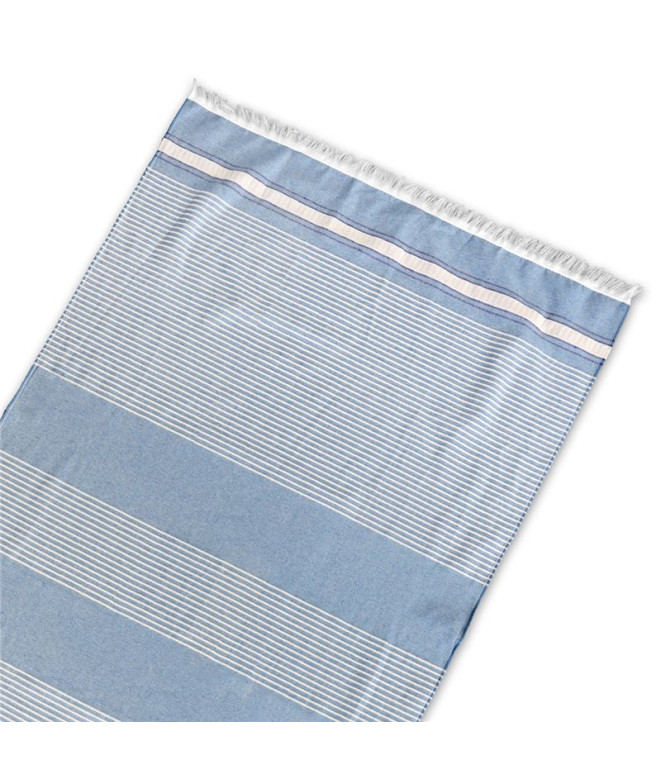 Toalha Fouta toalha felpuda Secaneta 95 X 160 Soguin Azul