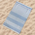 Toalla Fouta Rizo Secaneta 95 X 160 Soguin Azul
