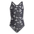 Bañador de Natación adidas Aop Bars Suit Niña