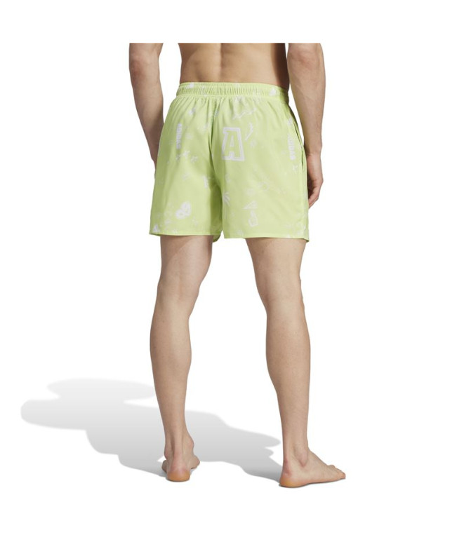 Bañador de Natación adidas Clx Sho Sl Hombre verde