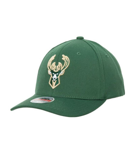 Boné Mitchell & Ness Milwaukee Bucks Verde