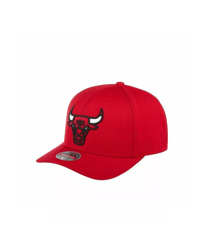 Gorra Mitchell & Ness Chicago Bulls Rojo