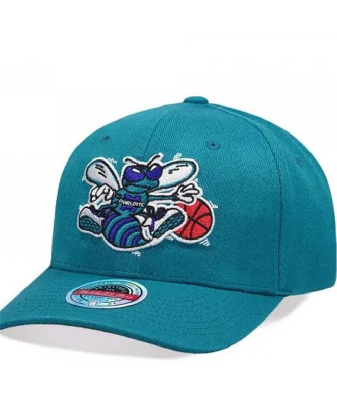 Chapéu Mitchell & Ness Charlotte Hornets Teal