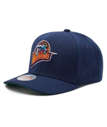 Boné Mitchell & Ness Golden State Warriors Navy