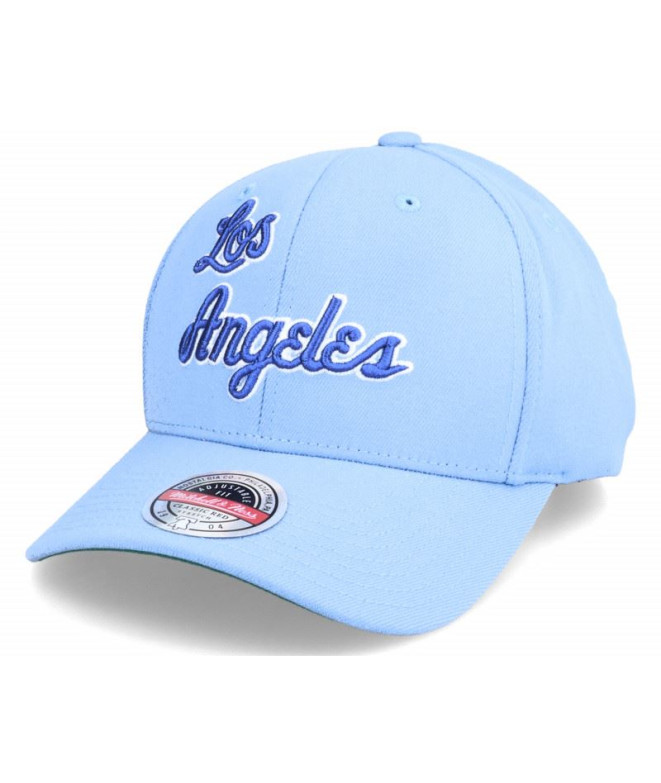 Mitchell & Ness Los Angeles Lakers Cap Bleu