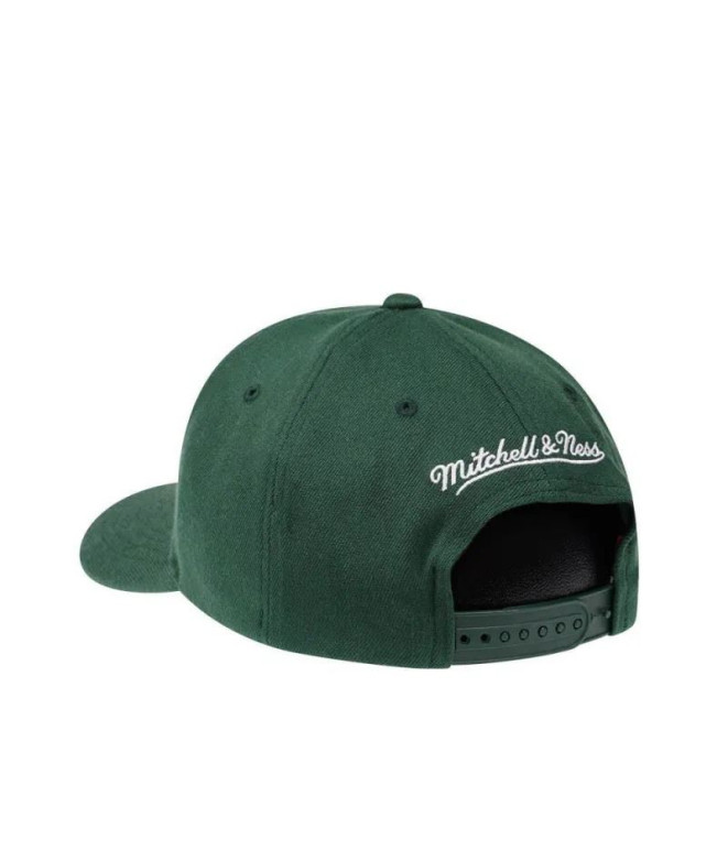 Boné Mitchell & Ness Milwaukee Bucks Verde