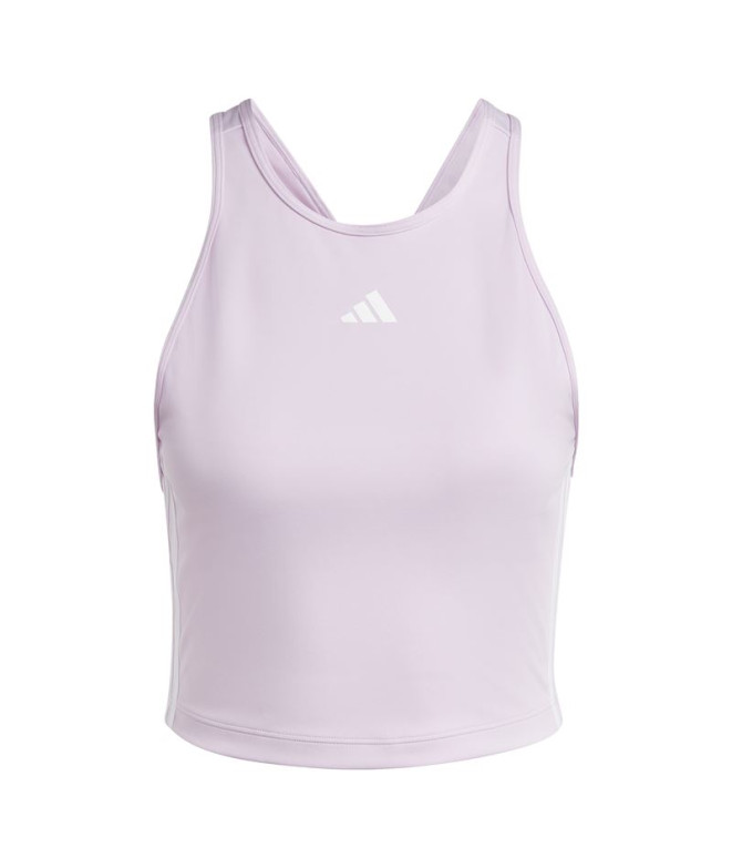 Camiseta de Fitness adidas 3S Crop Tk Mujer