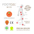 Modelo Footgel Daily Use Laranja