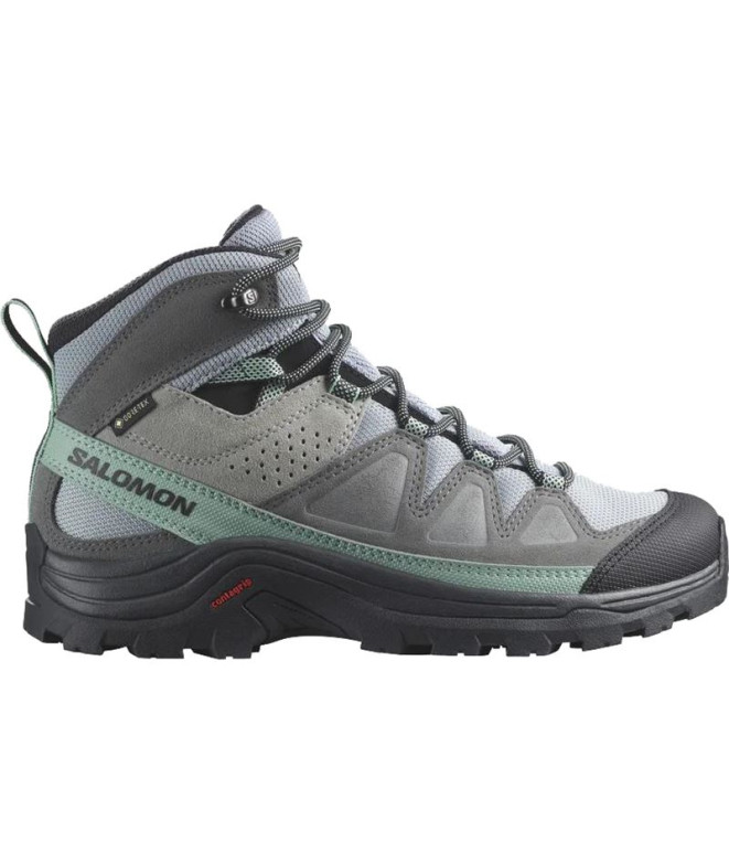 Botas de Montanha Salomon Quest Rove Gore-Tex Cinzento/Preto Mulher