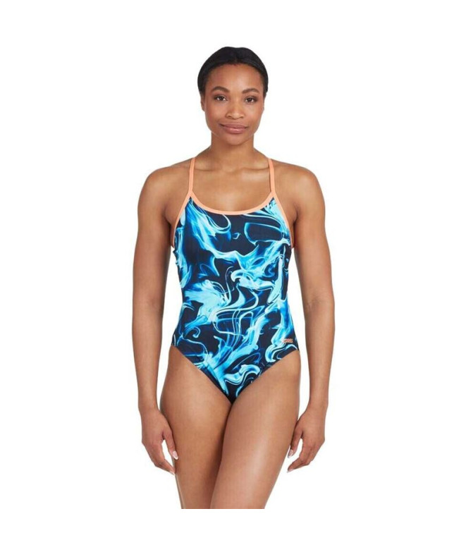 Maillot de bain de Natation Zoggs Sprintback Femme