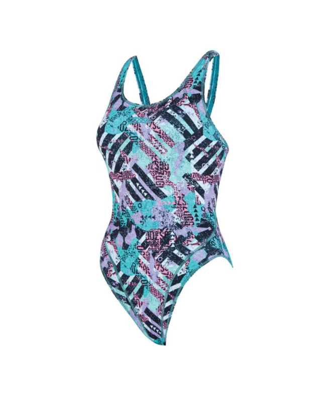 Zoggs Women's Master Back Swimming Swimsuit (Maillot de bain à dos nu pour femmes)