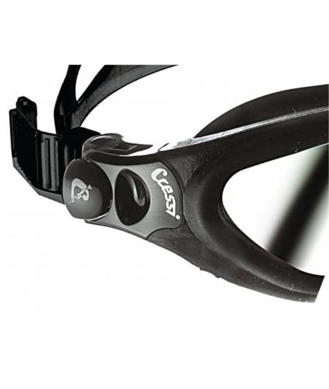 Lunettes de natation Cressi Sub Droit Noir Foncé