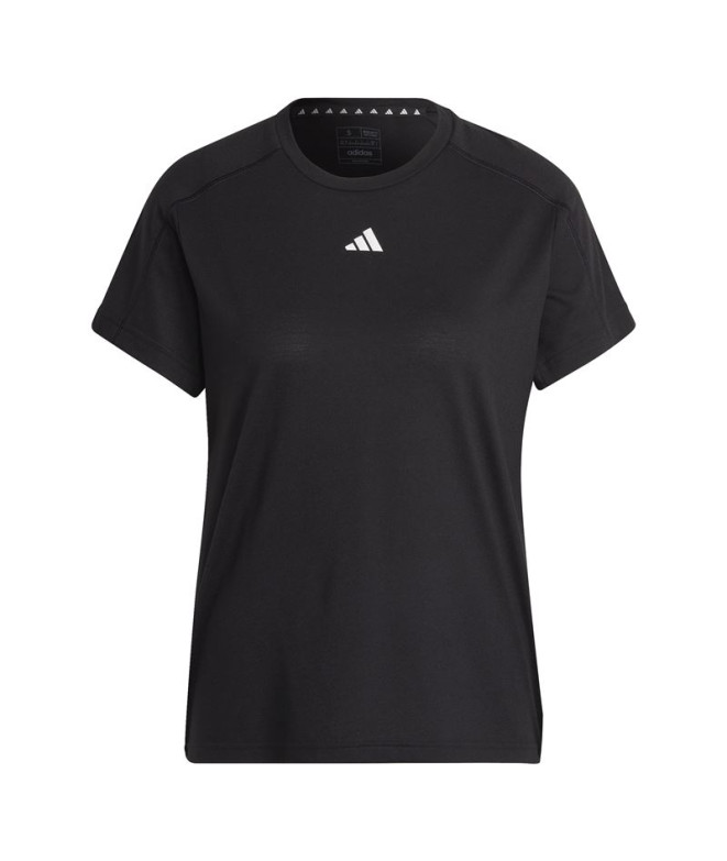 t-shirt de fitness adidas AEROREADY Train Essentials Marca mínima para mulher