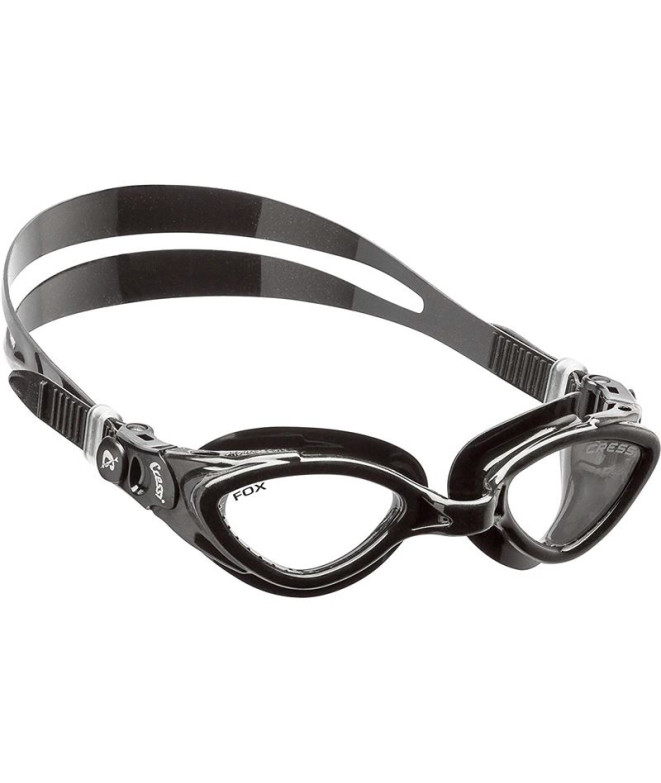 Gafas de Natação Cressi Sub Fox Preto Escuro-Transparente
