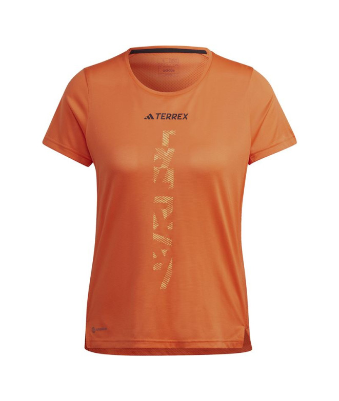camiseta de Trail adidas Terrex Agravic. mujer