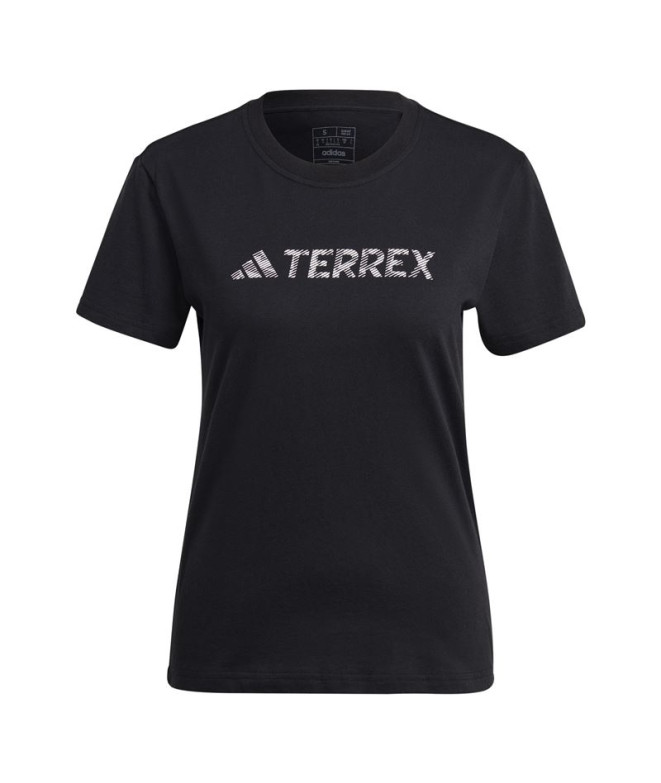 camiseta Montanha adidas do logótipo Terrex Classic mulher