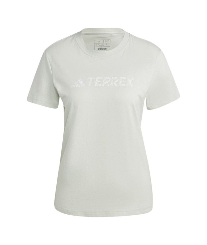 camiseta de Montaña adidas Terrex Classic Logo mujer