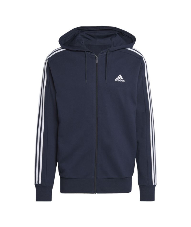 Moletom adidas French Terry Essenciais de 3 bandas homem