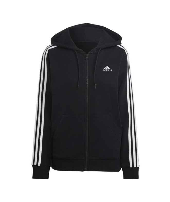 Sweatshirt adidas 3S Ft Fz R Hd Women's