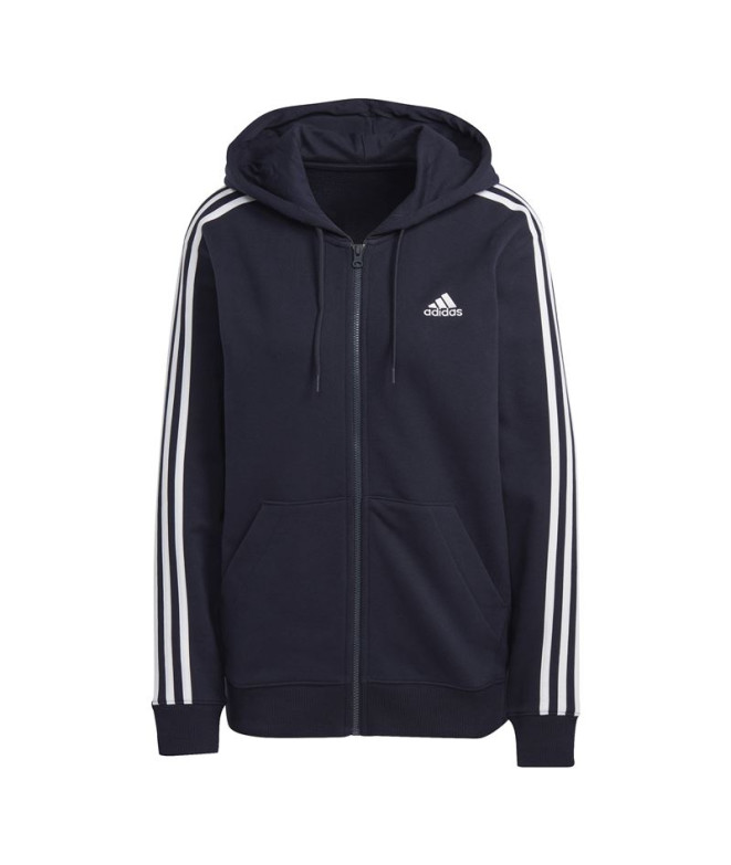 Sweatshirt adidas 3S Ft Fz R Hd Women's