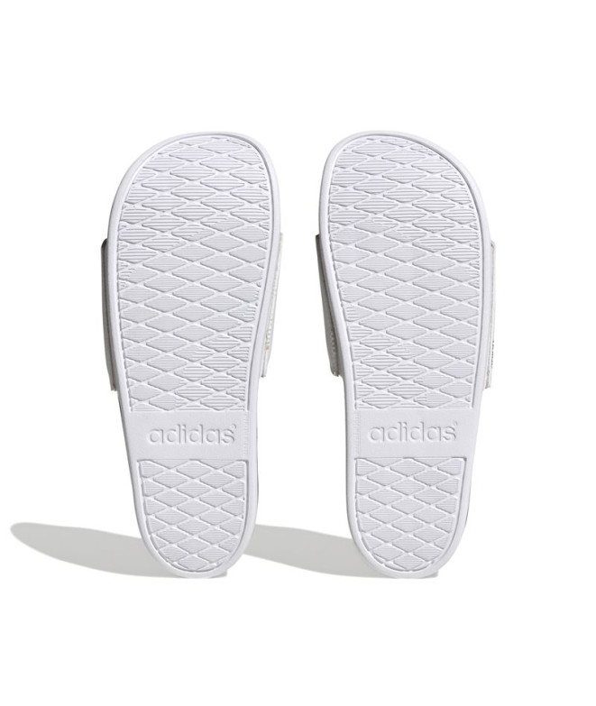 Tongs de natation adidas Adilette Comfort Blanc
