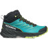 Botas de Montanha Scarpa Rush 2 Mid Gore-Tex Blue Lime Mulher