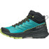 Botas de Montanha Scarpa Rush 2 Mid Gore-Tex Blue Lime Mulher