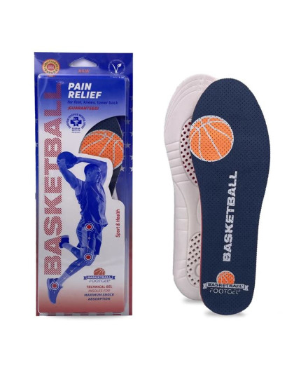 Semelles Footgel Basketball Eucalyptus