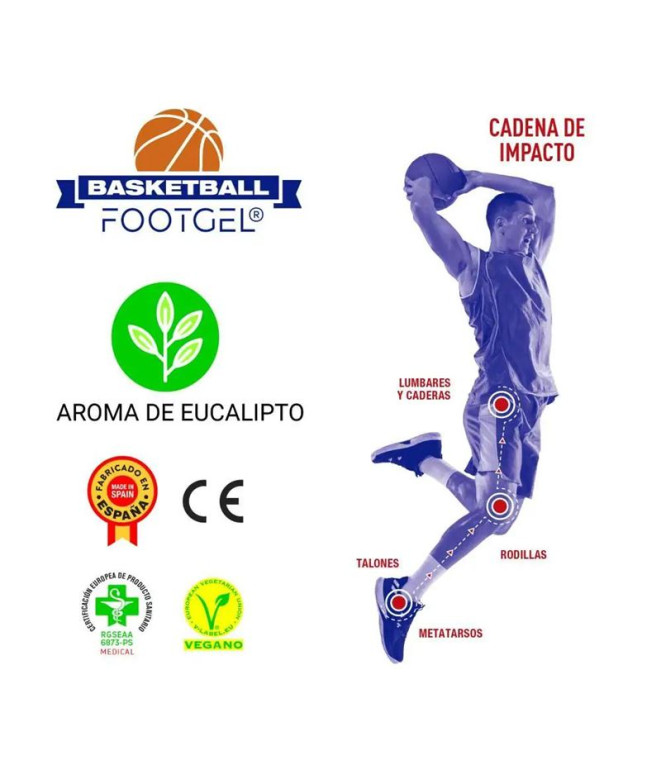 Modelo Footgel Basketball Eucalipto