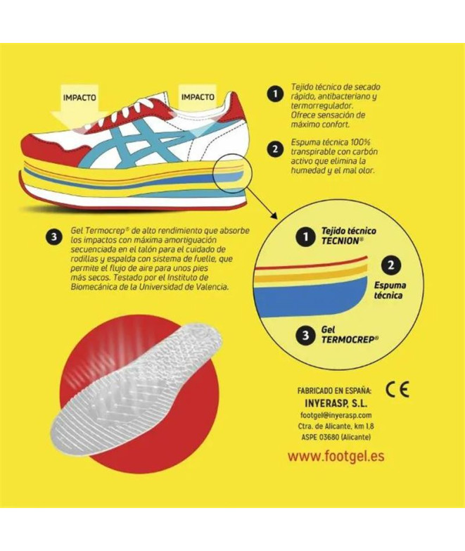 Semelles Footgel Running