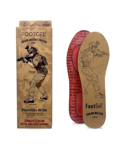 Modelo Eucalipto Footgel militar e policial