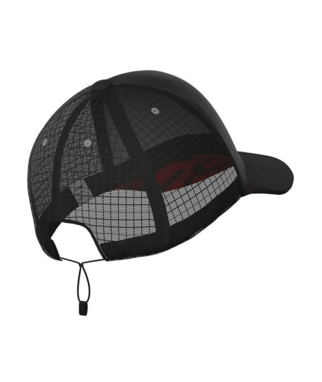 Gorra de Running Compressport Racing Trucker Negro