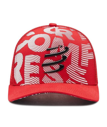 Compressport Running Cap Trucker Red
