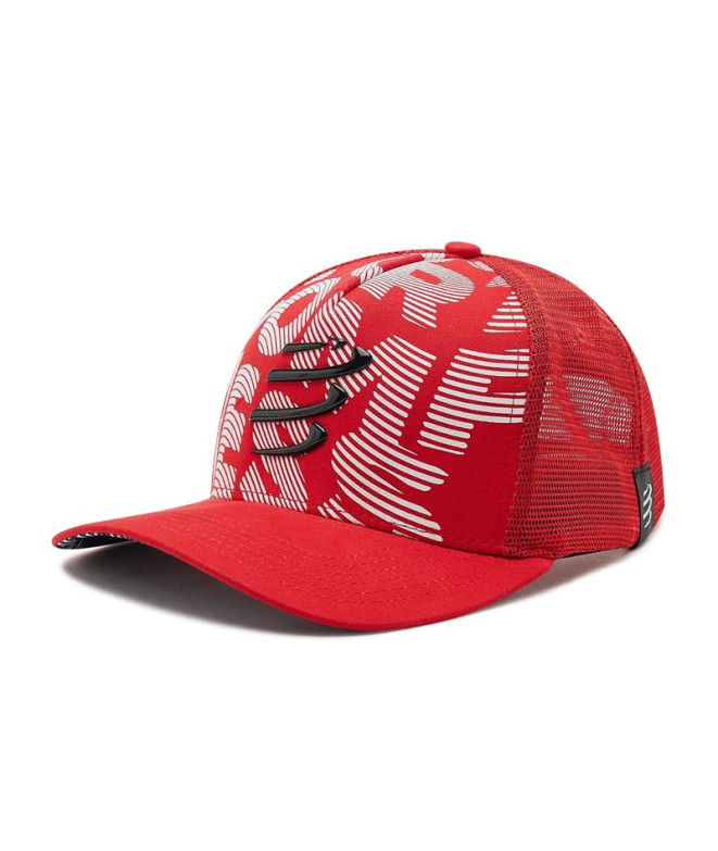 Compressport Running Cap Trucker Red