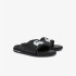 Flip Flops Lacoste Croco Dualiste Synthetic Logo Strap Women's Black