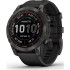 Reloj Deportivo Garmin Fenix 7 Zafiro Solar Negro Titanio Carbón DLC