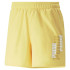 Calça Puma Ess+ Logo Power Semente de mostarda